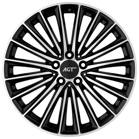 AGT Wheels 19 inç 5*112 ET43 Parlak Siyah Jant Takımı (J-6227) ürün görseli 1