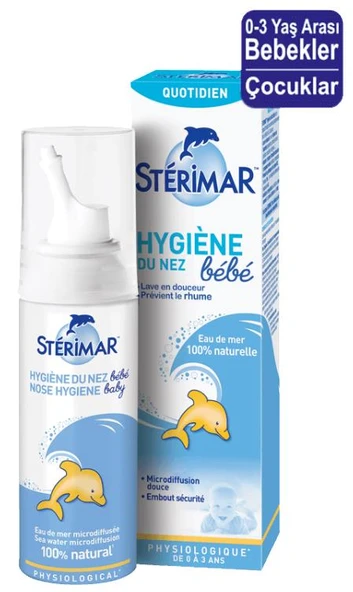 Sterimar Baby İzotonik Deniz Suyu Spreyi  100ml ürün görseli 1