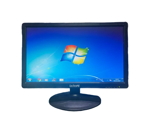TechnoPC TPL20VS 19.5 İNÇ WİDESCREEN 1600X900 SİYAH LED MONİTÖR(2 EL ÜRÜN) ürün görseli 1