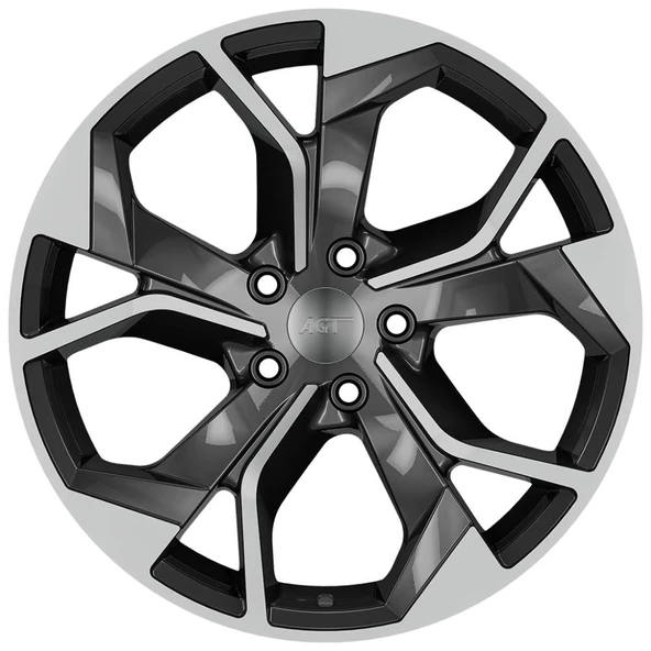 AGT Wheels 18 inç 5*112 ET35 Füme Jant Takımı (J-4648) ürün görseli 1