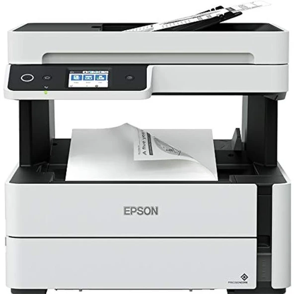 Epson EcoTank M3180 Wi-Fi + Tarayıcı Mono Çok Fonksiyonlu Tanklı Mürekkep Püskürtmeli Yazıcı ürün görseli 1
