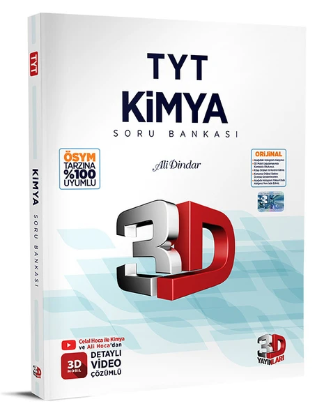 3D TYT Kimya Soru Bankası ürün görseli 1