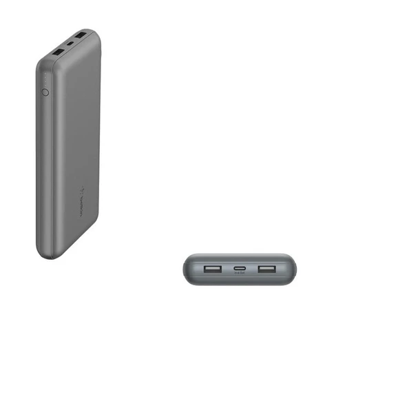Belkin 20K Powerbank, USB-A & C 15W,Space gray ürün görseli 1