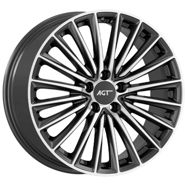 AGT Wheels 19 inç 5*112 ET55 Füme Jant Takımı (J-6211) ürün görseli 1