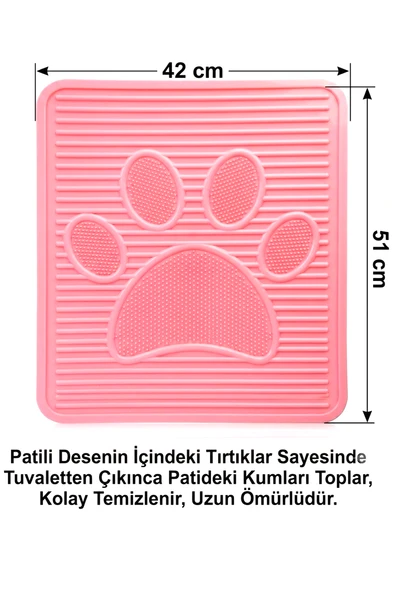 Elekli Kedi Tuvaleti Başlangıç Seti 3'lü Set - Resim 4