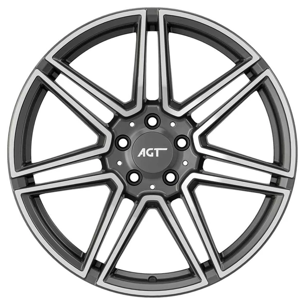 AGT Wheels 19 inç 5*112 ET35 Füme Jant Takımı (J-6253) ürün görseli 1