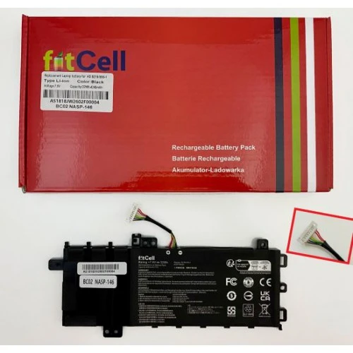 Fitcell Asus VivoBook 15 X512UF X512FJ X512FL uyumlu Laptop Notebook Batarya pil C21N1818 ürün görseli 1