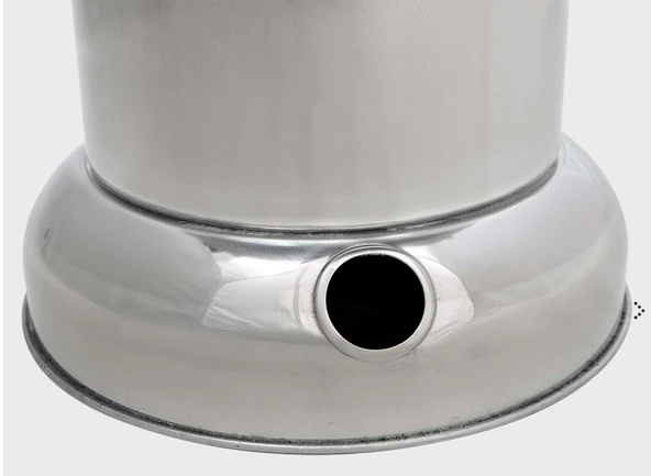 Sözenler Semaver Krom Odunlu 4 LT KS12 - Resim 3