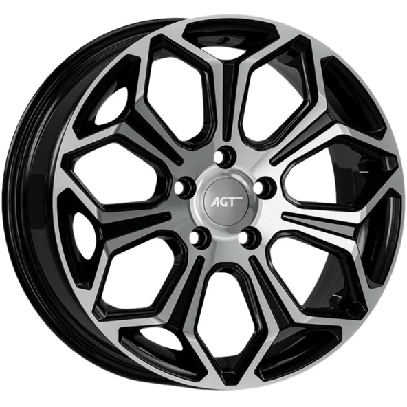 AGT Wheels 16 inç 5*112 ET40 Parlak Siyah Jant Takımı (J-6313) ürün görseli 1