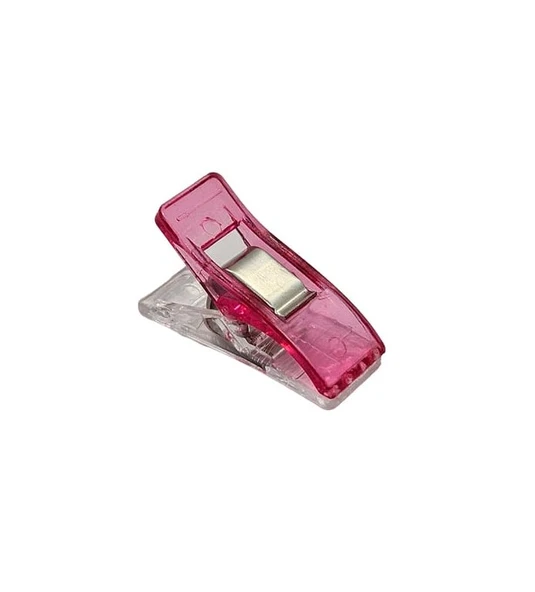 FDM | Mini Plastik Maşa | 27mm | Kumaş Mandalı | Dikiş | Nakış | Kağıt Sıkıştırma Maşası | 1 Adet ürün görseli 1