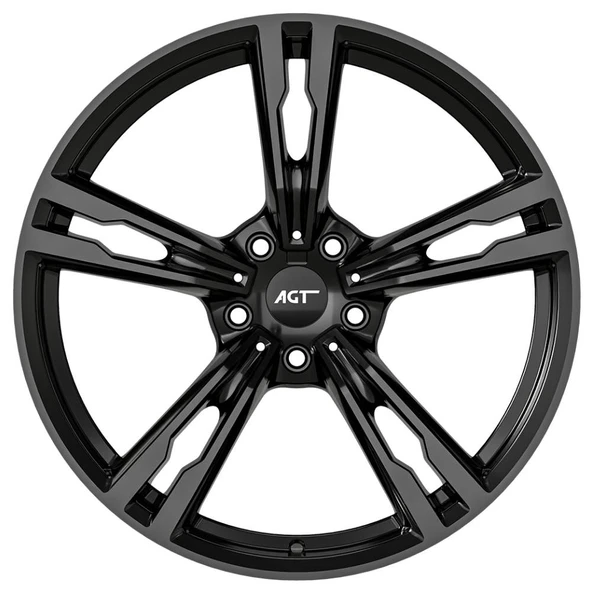 AGT Wheels 20 inç 5*112 ET40 Parlak Siyah Jant Takımı (J-6245) ürün görseli 1