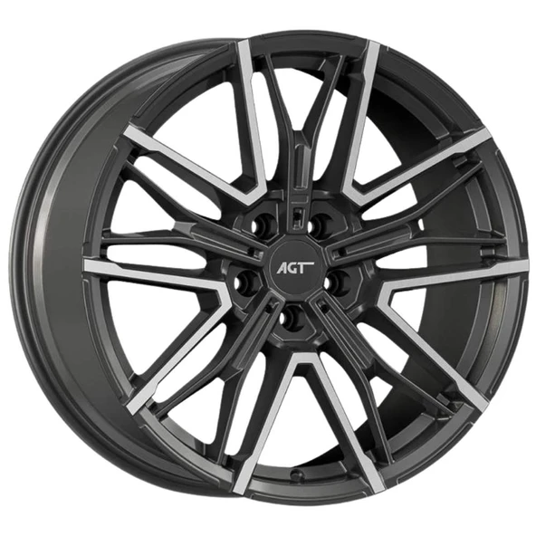 AGT Wheels 19 inç 5*112 ET38 Füme Jant Takımı (J-6273) ürün görseli 1