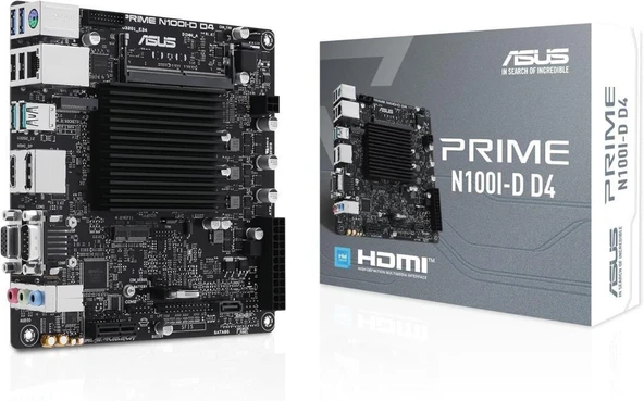 Asus Prime N100I-D D4-CSM Intel DDR4 Mini ITX Anakart Outlet ürün görseli 1