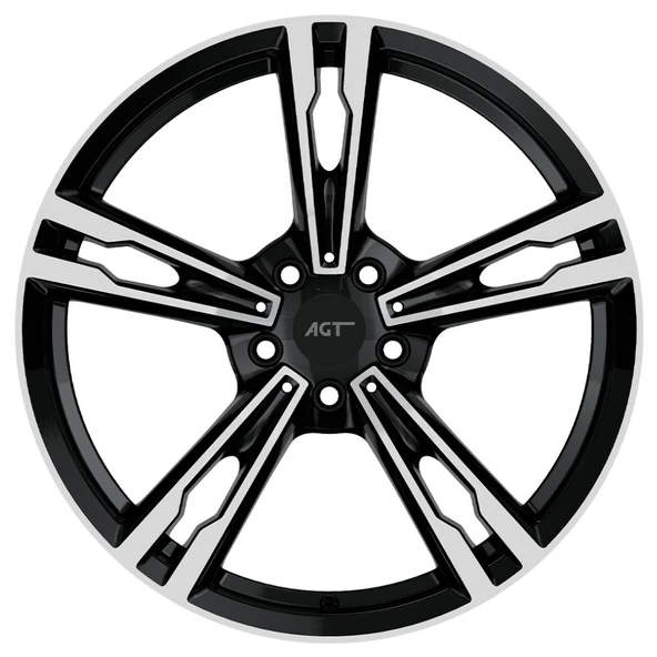 AGT Wheels 20 inç 5*112 ET40 Parlak Siyah Jant Takımı (J-6235) ürün görseli 1