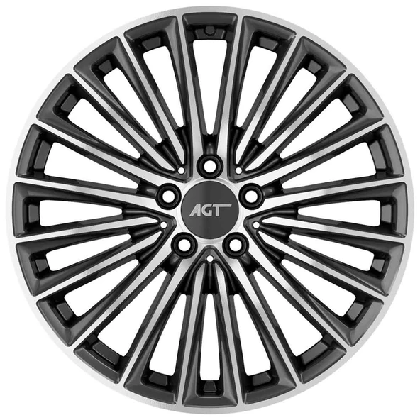 AGT Wheels 18 inç 5*112 ET50 Füme Jant Takımı (J-6217) ürün görseli 1