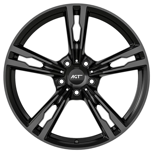 AGT Wheels 20 inç 5*112 ET28 Parlak Siyah Jant Takımı (J-6244) ürün görseli 1