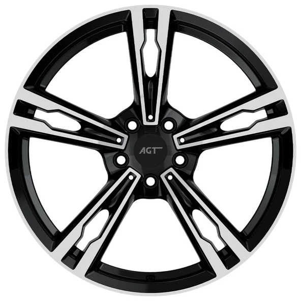 AGT Wheels 20 inç 5*112 ET28 Parlak Siyah Jant Takımı (J-6231) ürün görseli 1