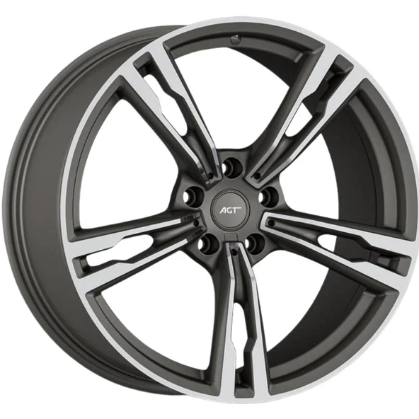 AGT Wheels 19 inç 5*112 ET40 Mat Gri Jant Takımı (J-6311) ürün görseli 1