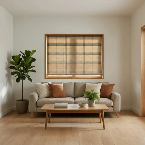 KATLAMALI BAMBU STOR ECHOSE 60X180 - Resim 2