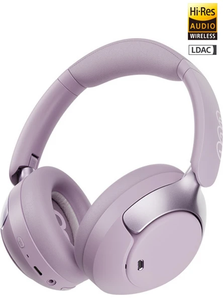 QCY H3 Pro ANC Mor Kulak Üstü Bluetooth Kulaklık ürün görseli 1