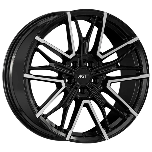 AGT Wheels 19 inç 5*112 ET33 Parlak Siyah Jant Takımı (J-6275) ürün görseli 1