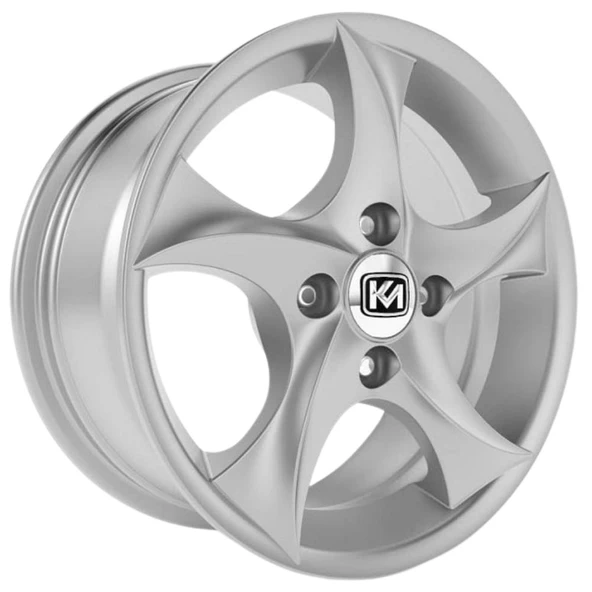 KM 14 inç 4*100 ET35 Metalik Gri Jant Takımı (J-6280) ürün görseli 1
