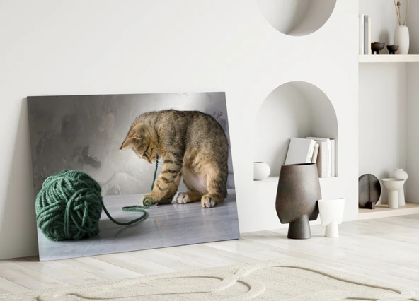 Kedi Cam Tablo - Resim 3