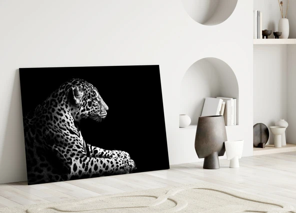 Leopar Cam Tablo - Resim 3