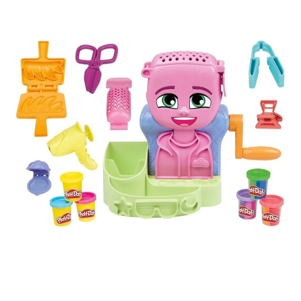 F8807 Play-Doh Renkli Kuaför Salonu+3 yaş ürün görseli 1