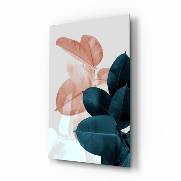 Yapraklar Cam Tablo ürün görseli 1