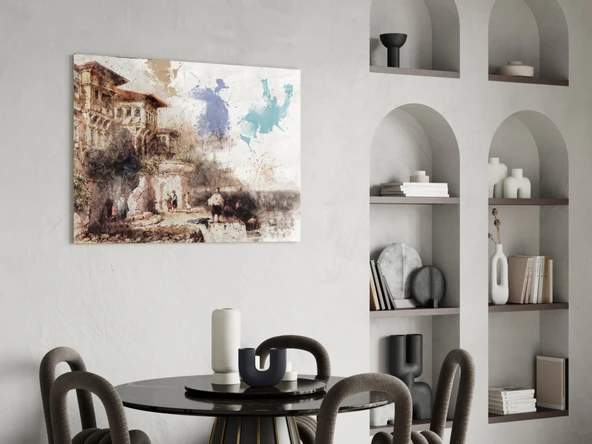 Erker Pencere Cam Tablo - Resim 5