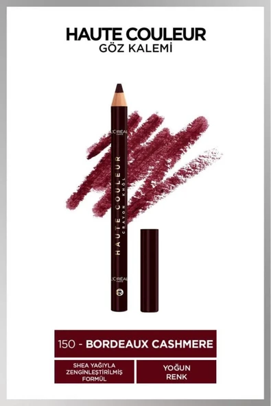 L'Oreal Paris Haute Couleur Göz Kalemi - 150 Bordeaux Cashmere ürün görseli 1