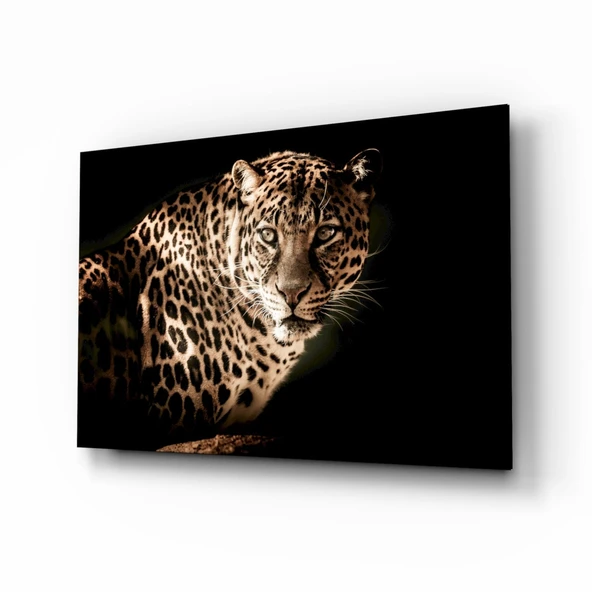 Leopar Cam Tablo ürün görseli 1