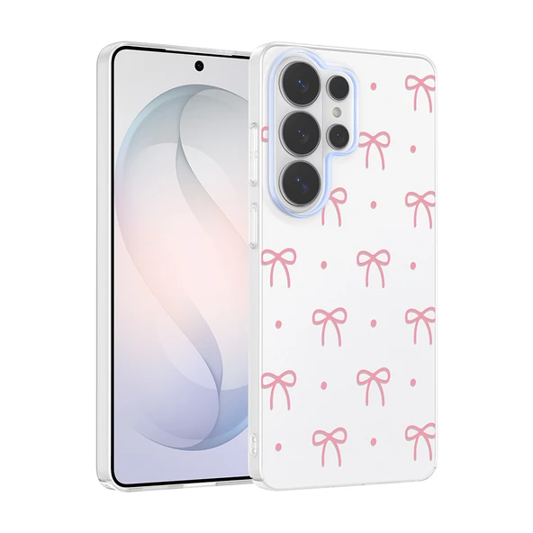 Galaxy S26 Ultra Kılıf Kamera Korumalı Canlı Lüx Desenli Klip Sert Kapak ürün görseli 1