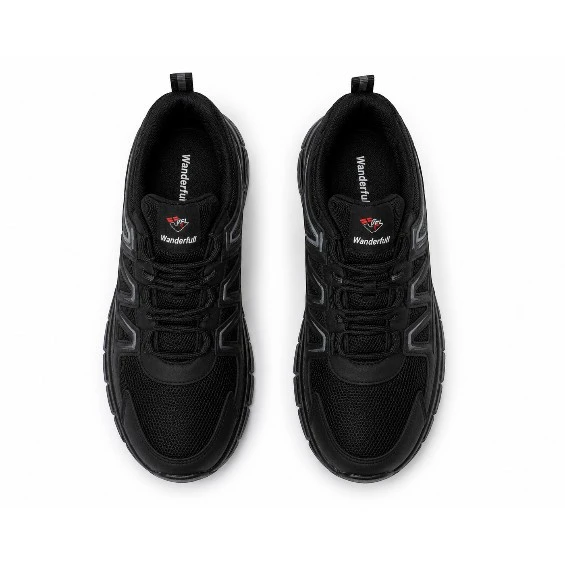 SKY MAX ERKEK SNEAKER AYAKKABI SİYAH 40-45 - Resim 4