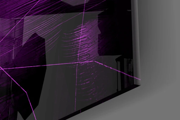 Darko Violet Cam Tablo - Resim 7