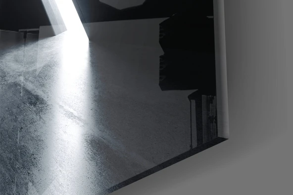 Geometrik Yapılar Cam Tablo - Resim 7