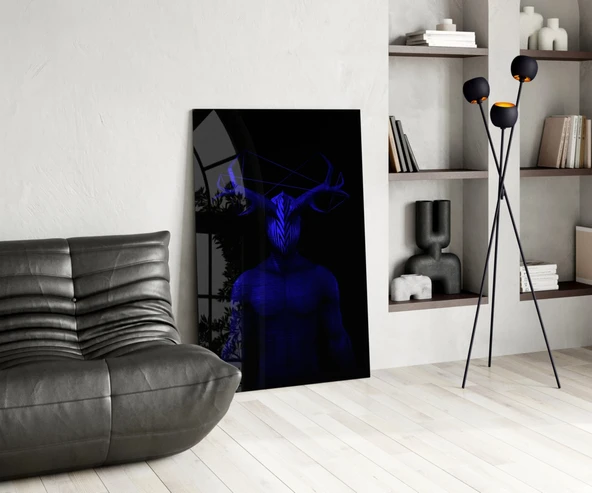 Donnie Blue Cam Tablo - Resim 5