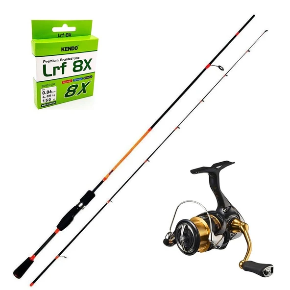 Daiwa Legalis 2000SP - Fujin Salty Rugger 230cm 08-10gr LRF Olta Seti ürün görseli 1