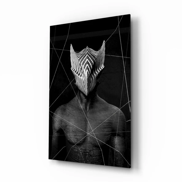 Darko Gray Cam Tablo ürün görseli 1