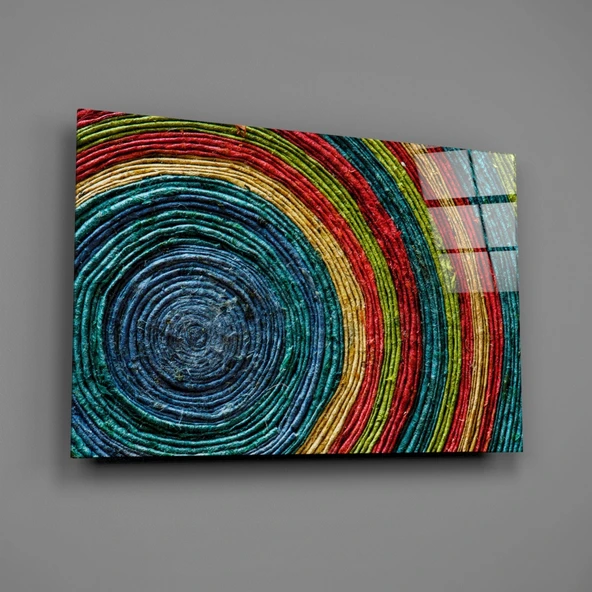 Renkli Spiral Cam Tablo - Resim 2