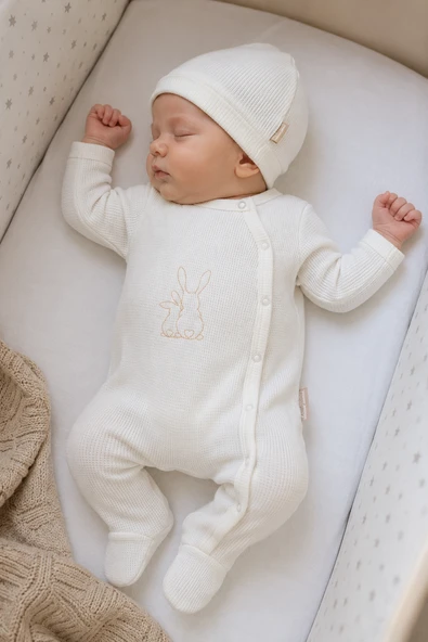 Kız Erkek Bebek Prematüre Yenidoğan Tulum Bere Set 15419 ürün görseli 1