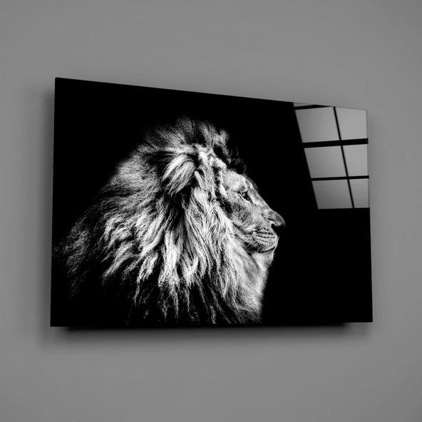 Aslan Cam Tablo - Resim 2