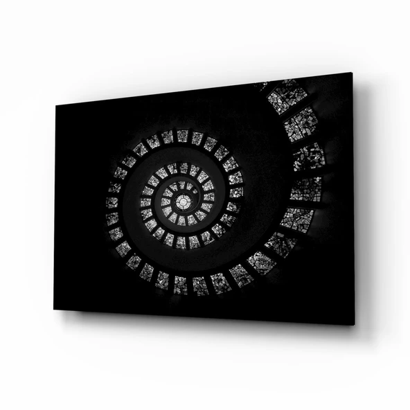 Spiral Merdivenler Cam Tablo ürün görseli 1