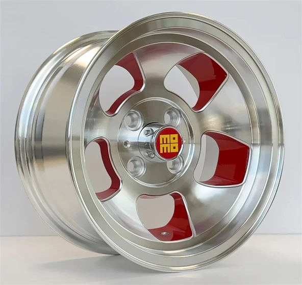 6.5 X 13 EXP-E2301 4X98 ET-10 60.1 RED MACHINED+MILLING ürün görseli 1