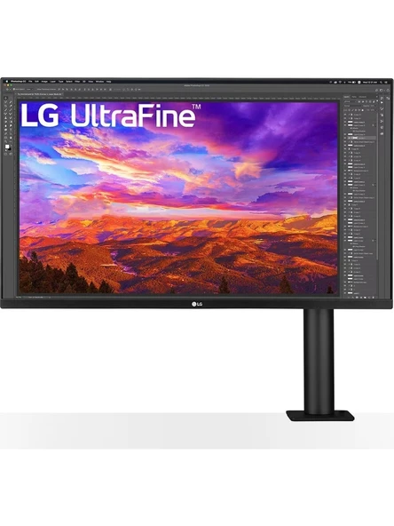 LG UltraFine 32UN88AP-W 32" 5 ms 4K Pivot IPS 60 Hz Monitör ürün görseli 1