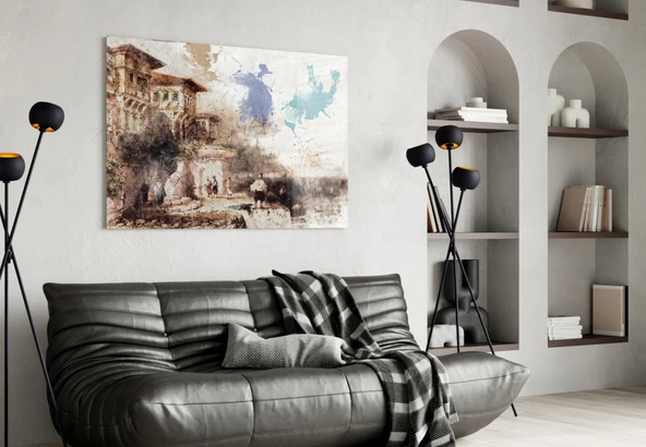 Erker Pencere Cam Tablo - Resim 4