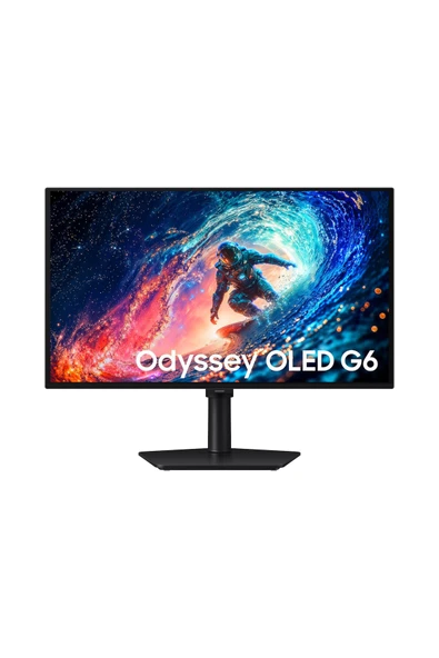 Samsung Odyssey OLED G6 G61H LS27HG612SUXUF 27" 0.03 ms 2K Pivot 240 Hz OLED Oyuncu Monitörü ürün görseli 1