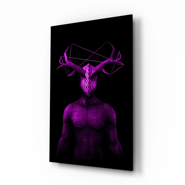 Donnie Purple Cam Tablo ürün görseli 1