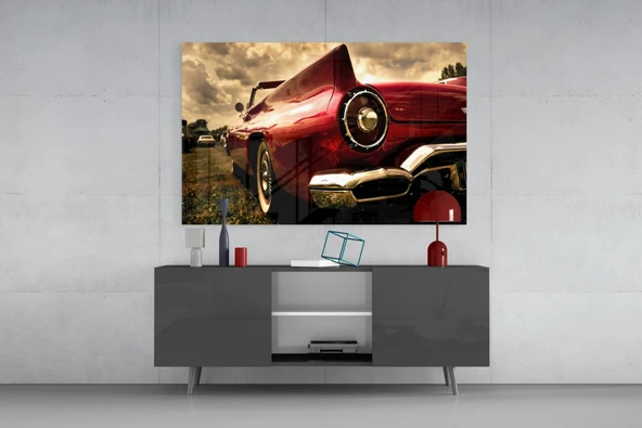 Amerikan Efsanesi Cam Tablo - Resim 8